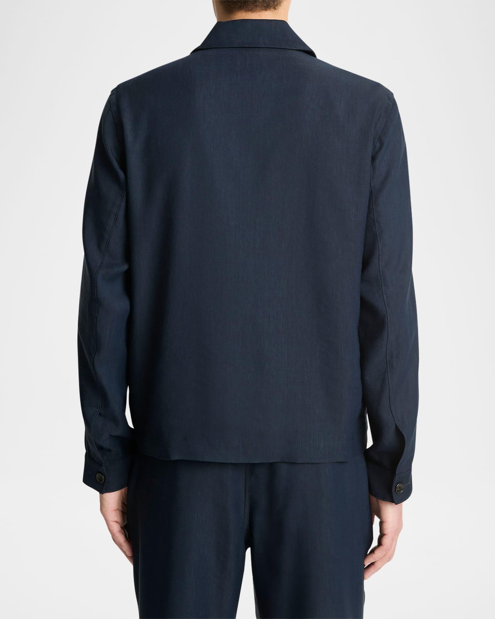 Men's Two-Way Zip Bomber Jacket Product Image