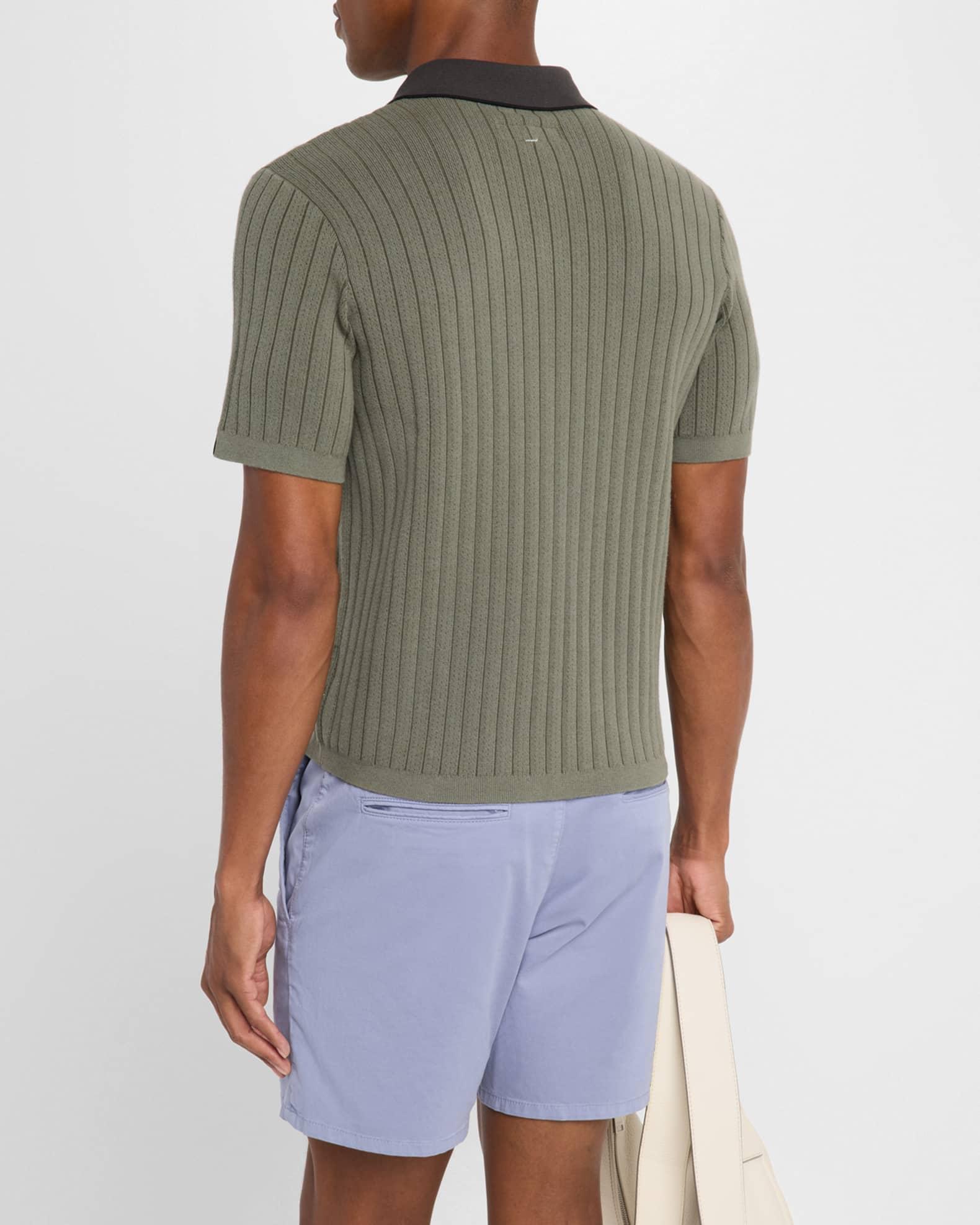 Mens Sanford Johnny Collar Polo Shirt Product Image