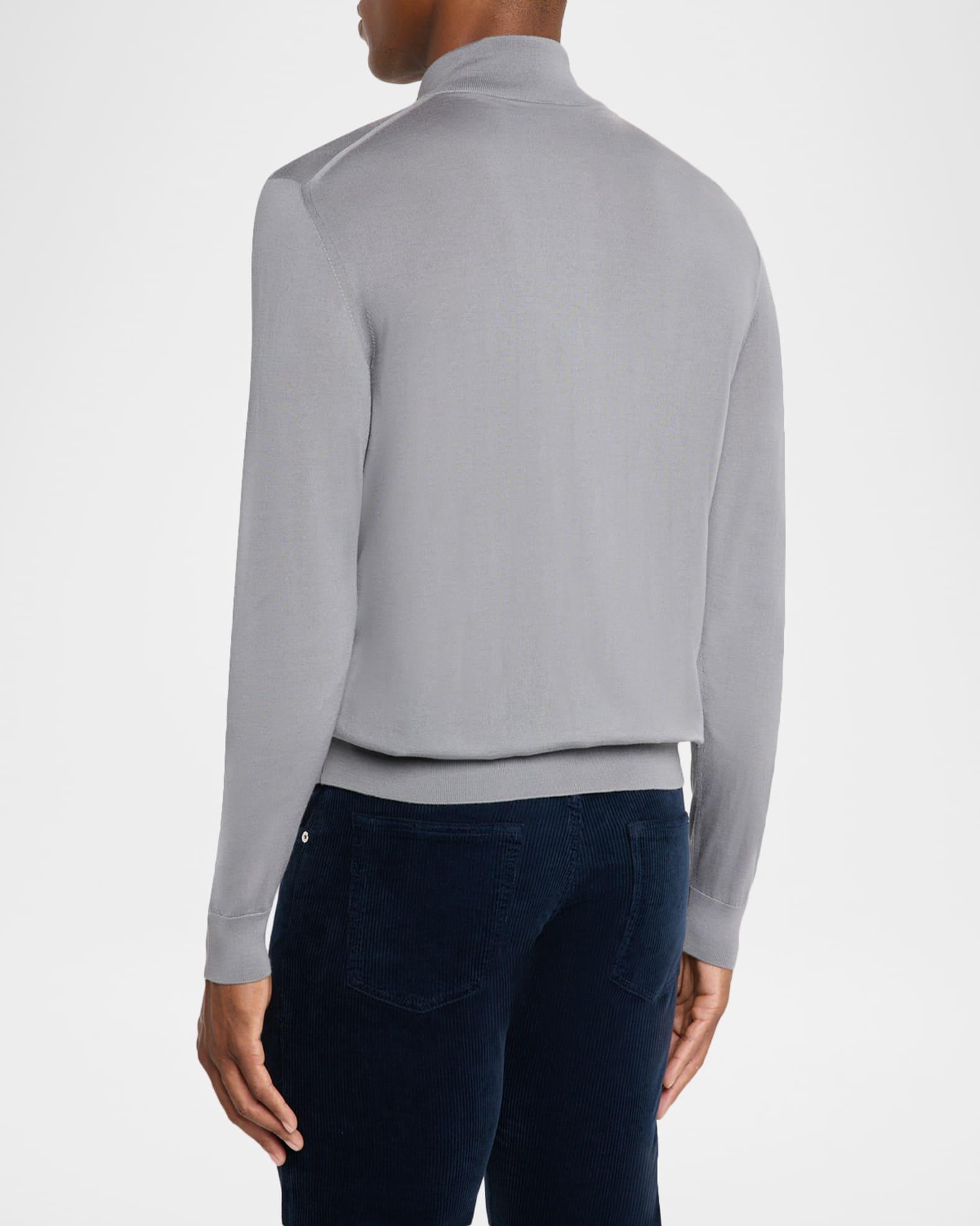Men's Wool Half-Zip Sweater Product Image