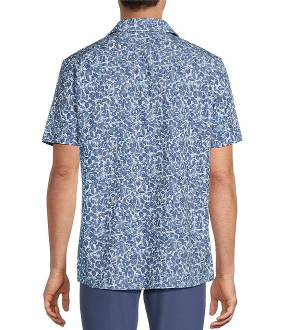 Rowm Rec + Relax Short Sleeve Performance Medium Floral Print Shirt Product Image