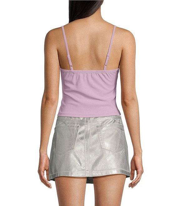 Honey & Sparkle Rhinestone Trim Tank Top Product Image
