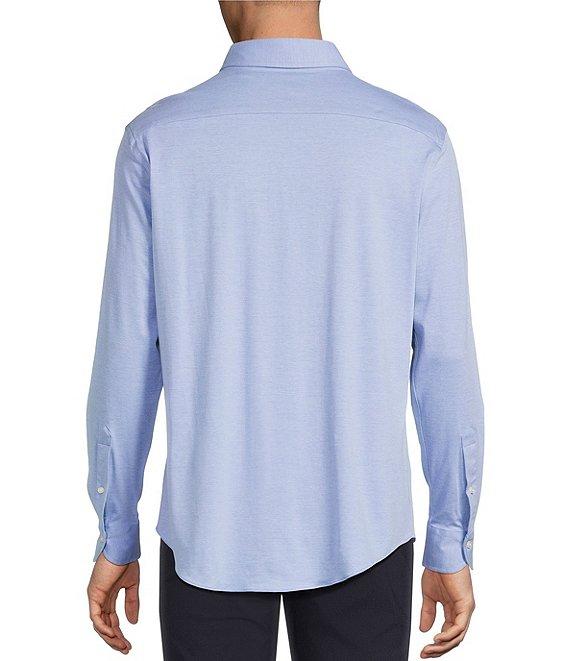 Daniel Cremieux Signature Label Long Sleeve Button Down Luxe Stretch Solid Woven Shirt Product Image