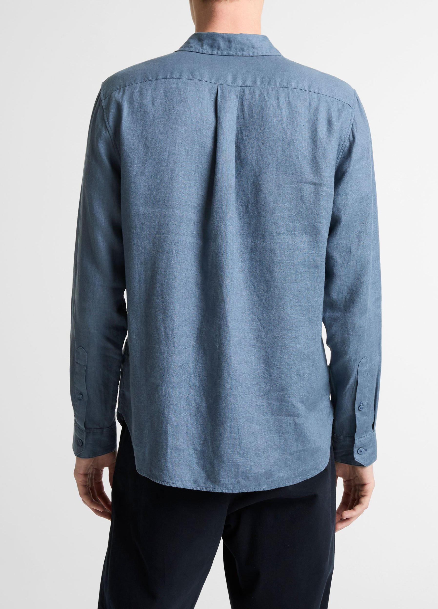 Linen Long-Sleeve Shirt Product Image