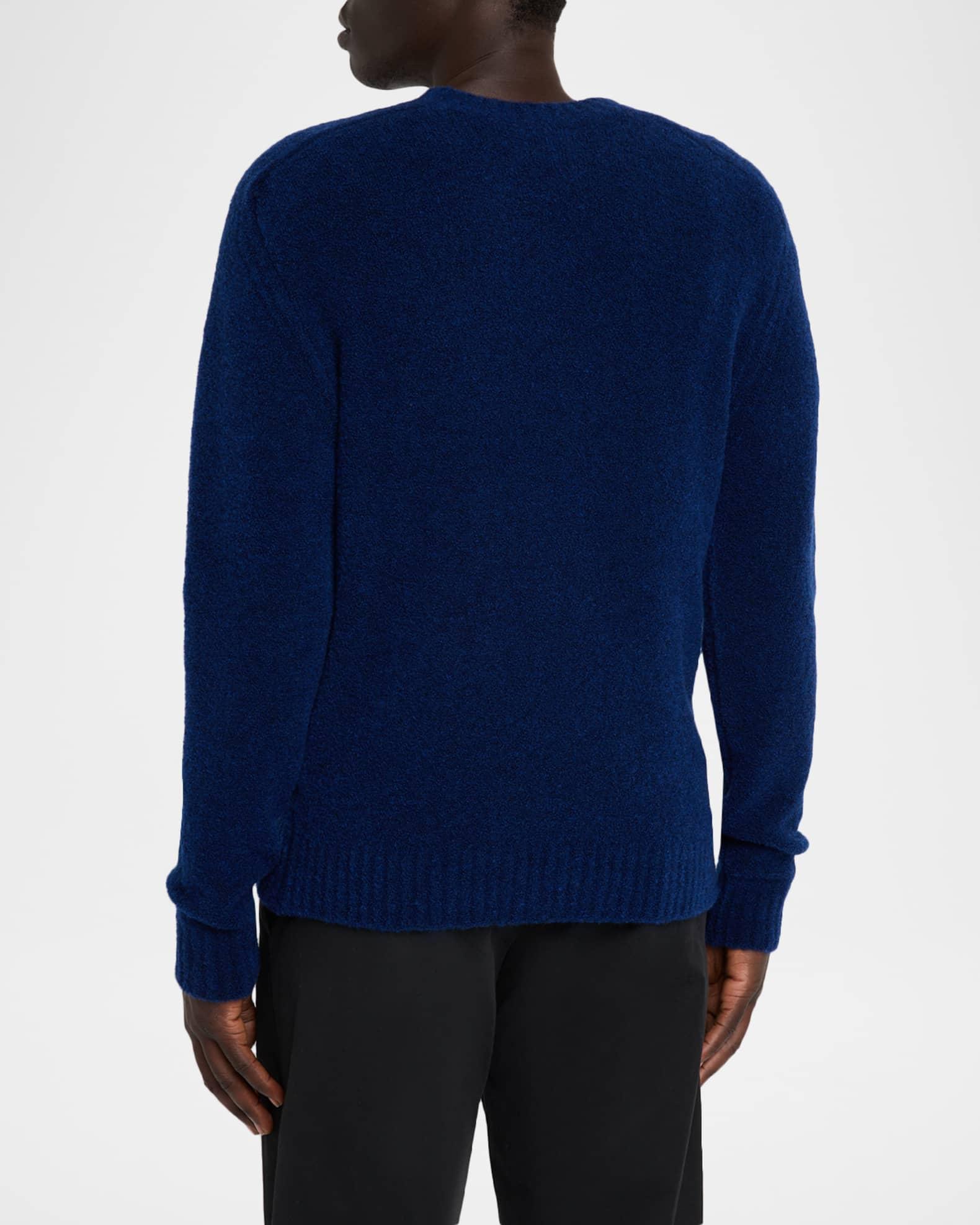 Men's Wool-Blend Boucle Crewneck Sweater Product Image