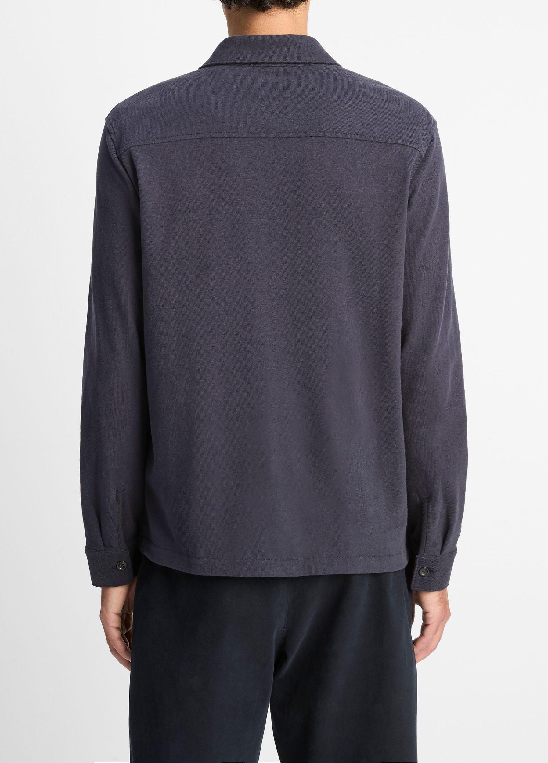 Heavy Sueded Cotton Shirt Jacket Product Image