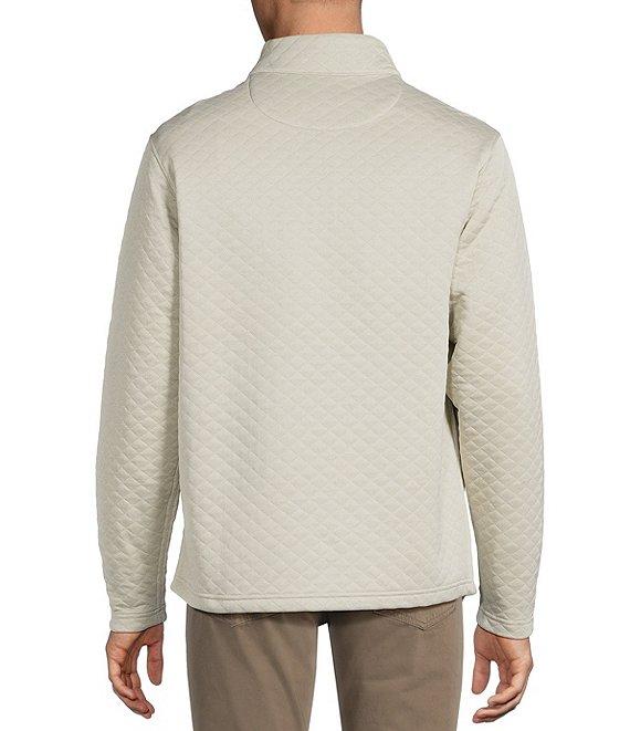 Cremieux Blue Label Quilted Quarter-Zip Pullover Product Image