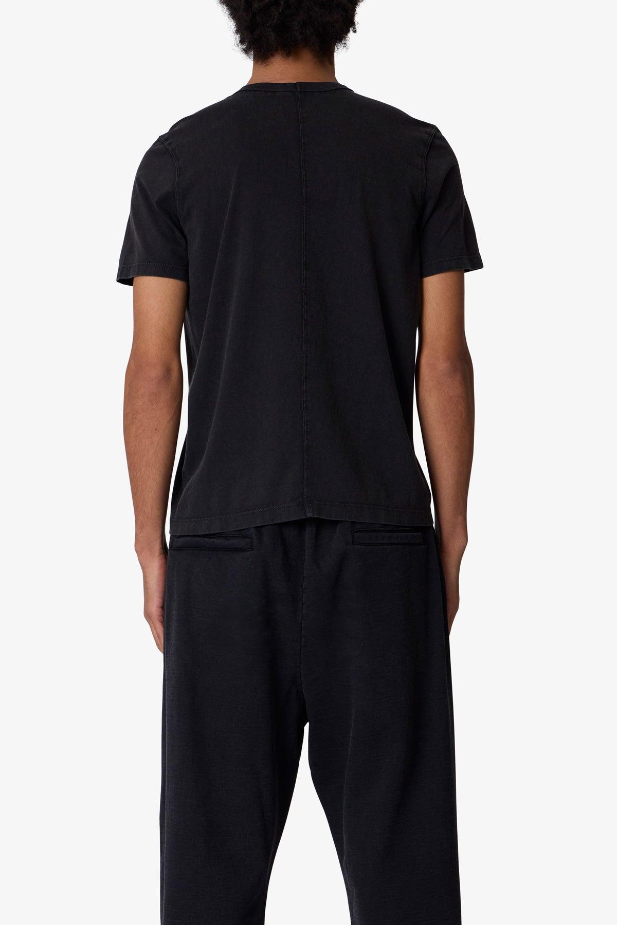 Tight Cropped Tee - Washed Black Product Image
