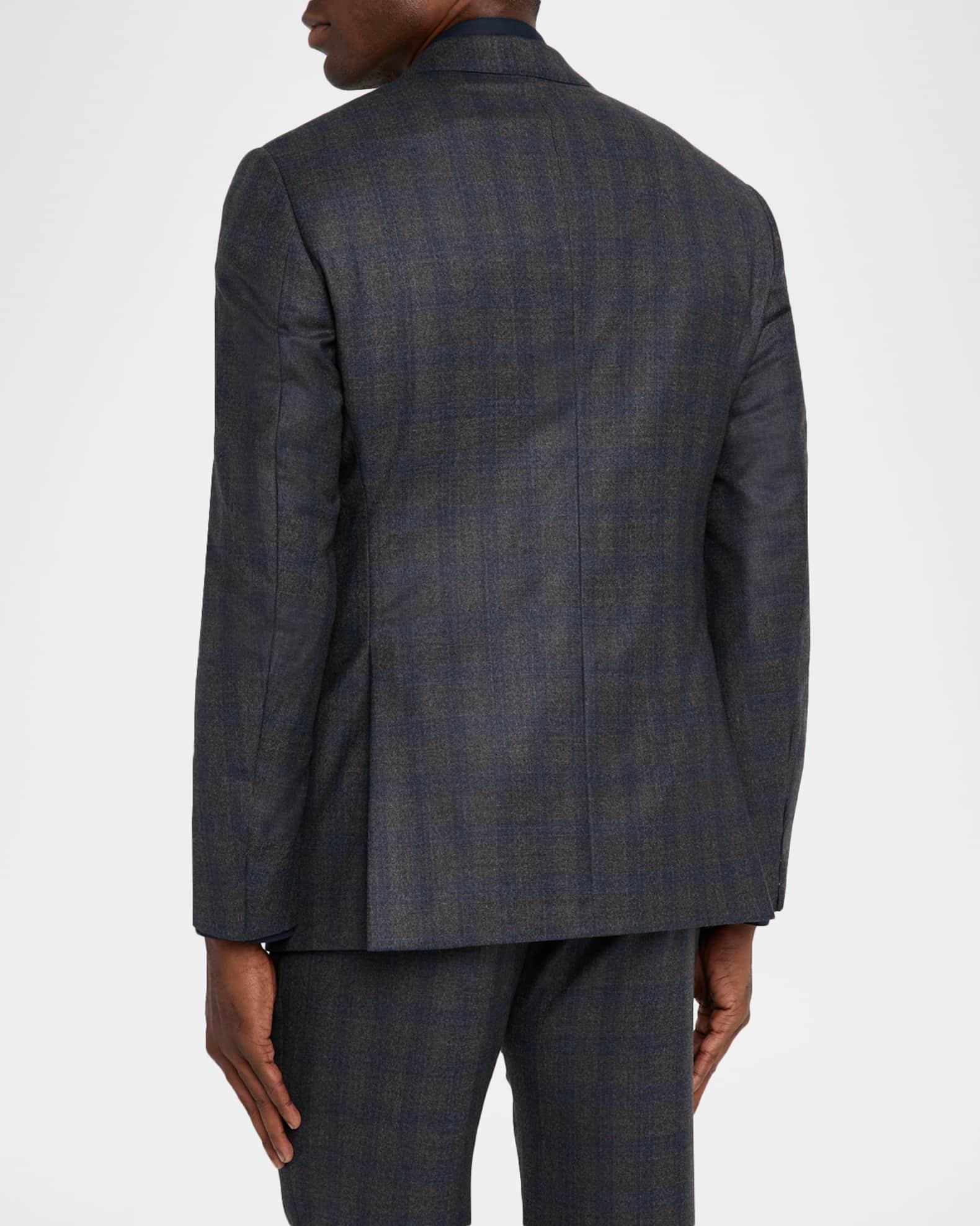 Men's Blurred Plaid G Line Two-Piece Suit  Product Image