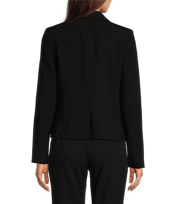 DKNY by Donna Karan Coordinating Notch Collar Long Sleeve Two Button Blazer Product Image