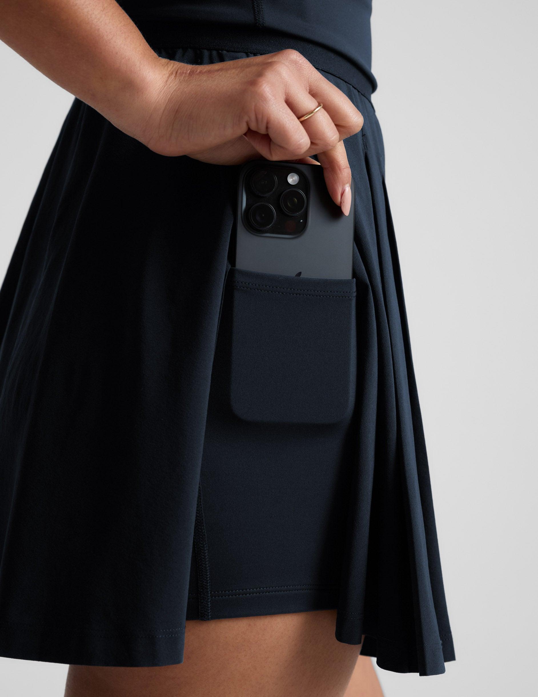 Score Pleated Dress Product Image