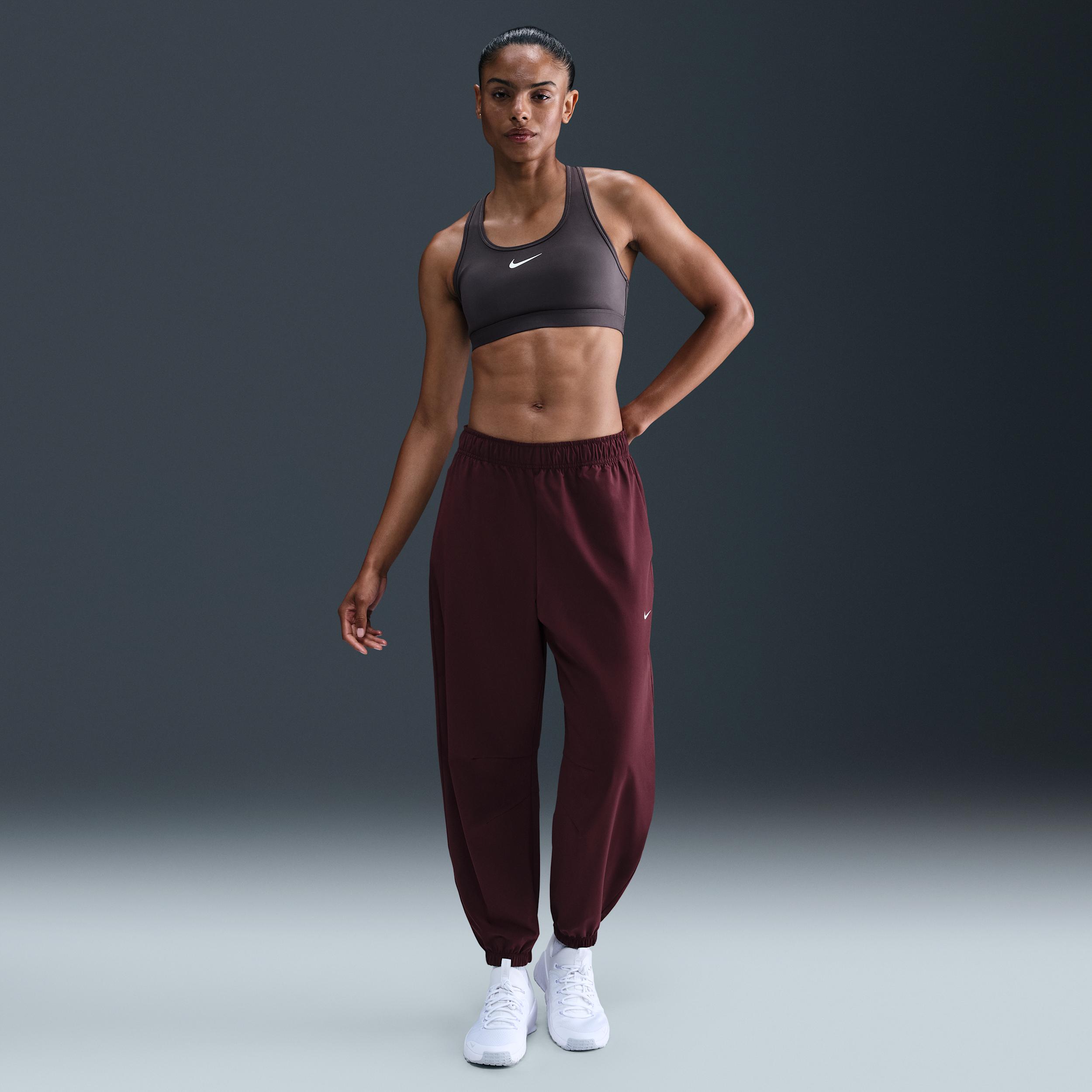 Nike Womens Swoosh Medium Support Padded Sports Bra | DX6821-036 Product Image