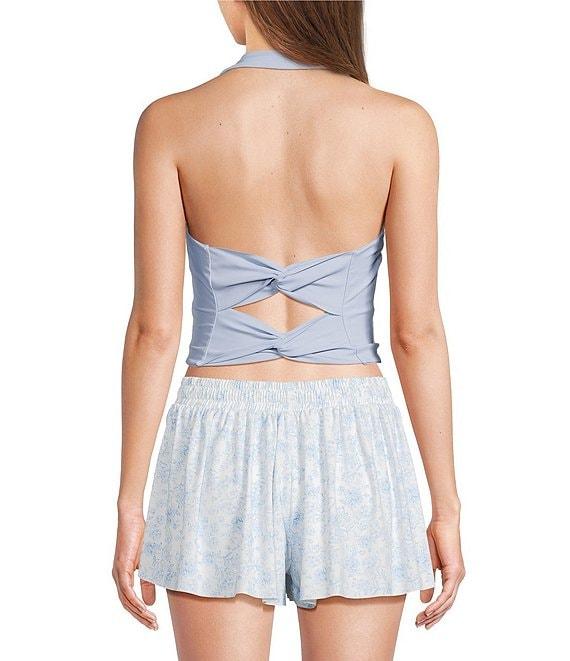 GB Halter Twist Back Active Tank Product Image