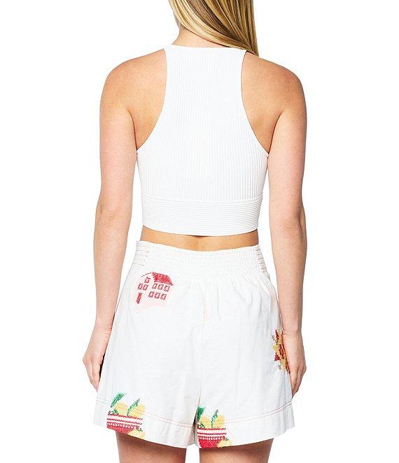 CIEBON Camira Halter Neck Sleeveless Tank Top Product Image