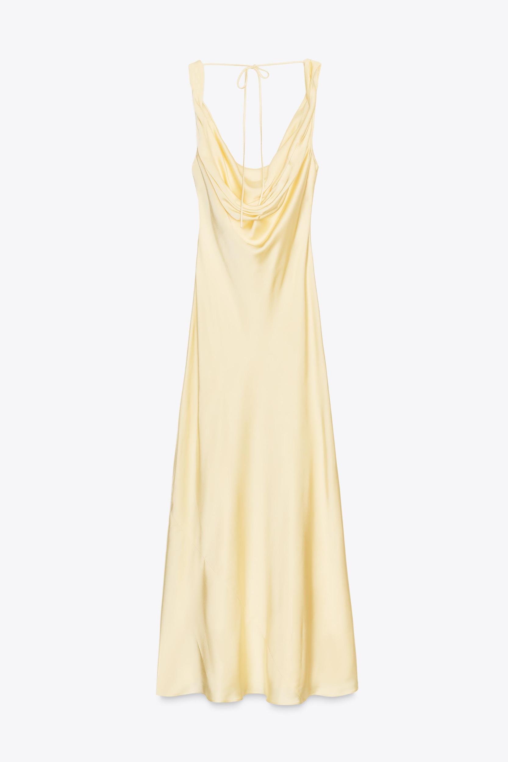 ZW COLLECTION SATIN LONG DRESS Product Image