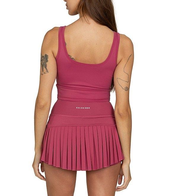 GOLD HINGE Sweetheart Neckline Scoop Back Lined Mid Length Bra Product Image