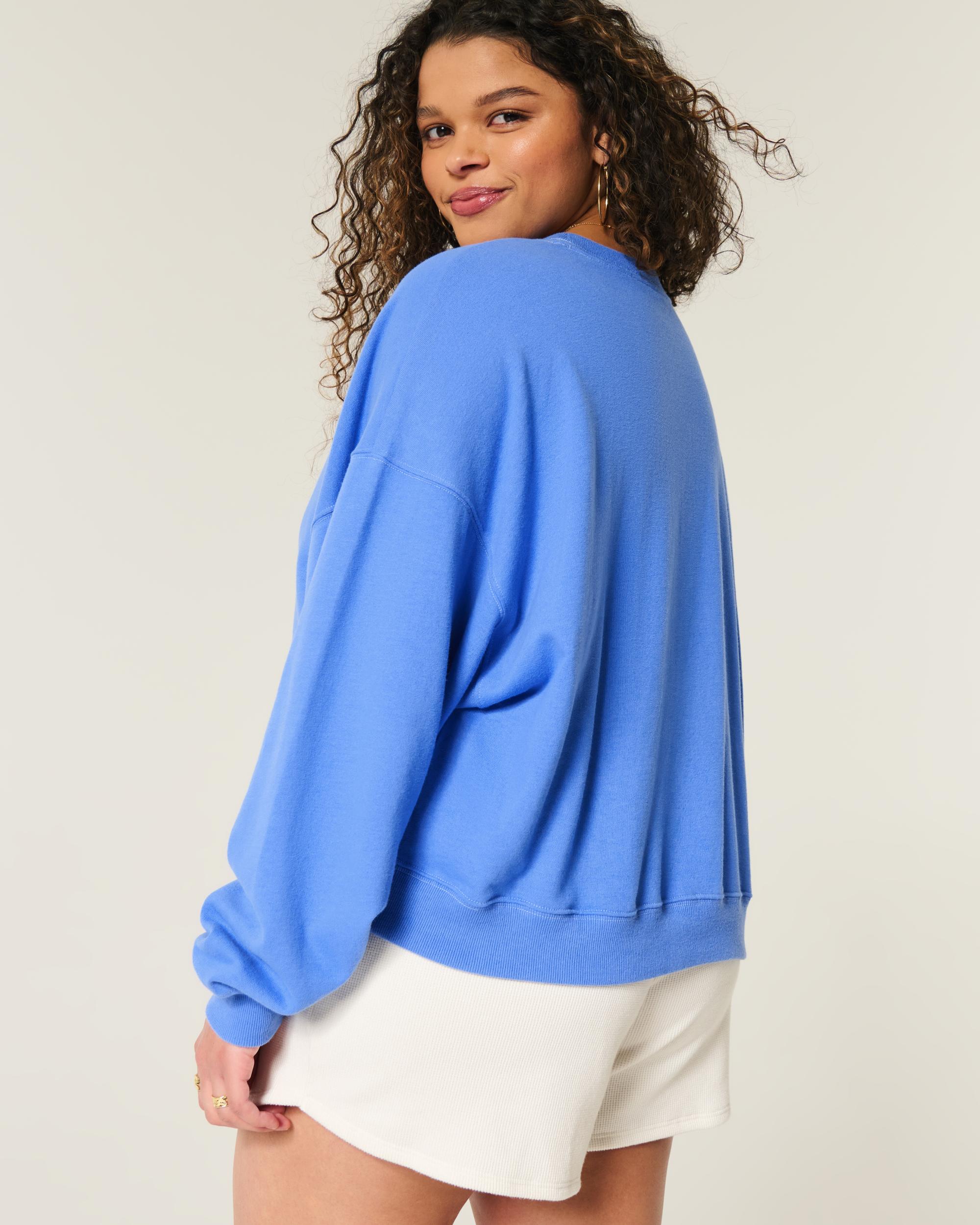 Easy Montauk New York Graphic Crew Sweatshirt Product Image