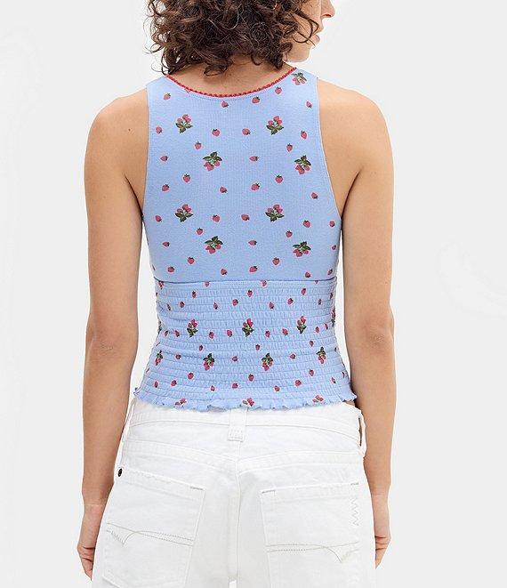BDG Urban Outfitters Verity Strawberry Printed Tank Top Product Image