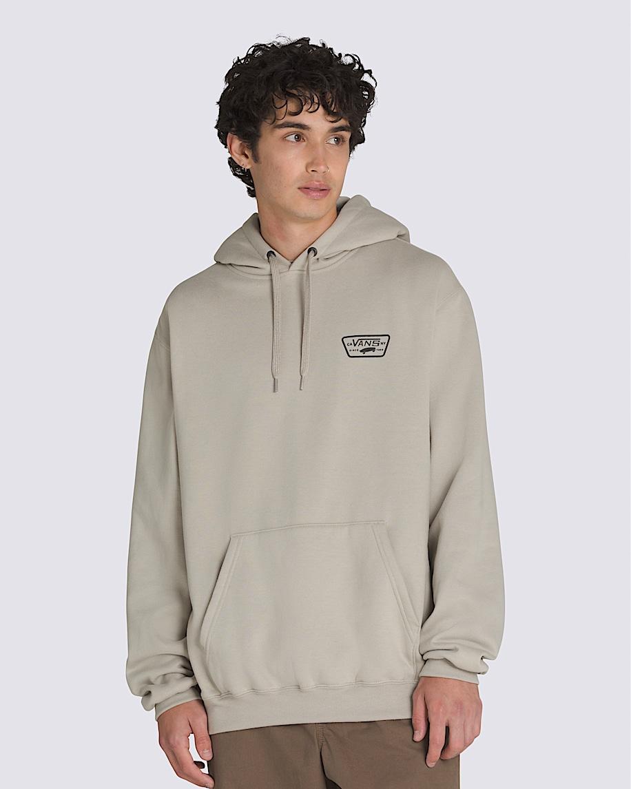 Full Patch Pullover Hoodie in London Fog Grey| Vans US Product Image