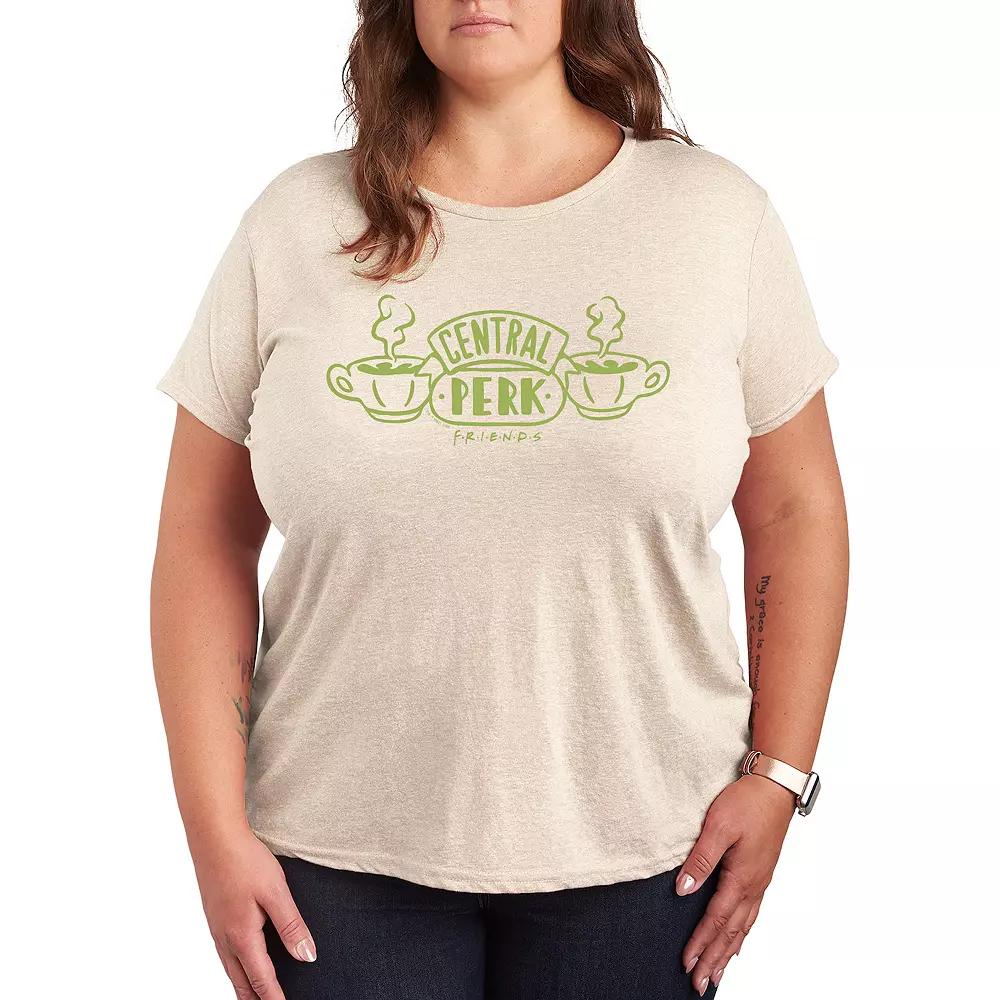 Plus Friends Central Perk Ribbons Graphic Tee, Women's,  Product Image