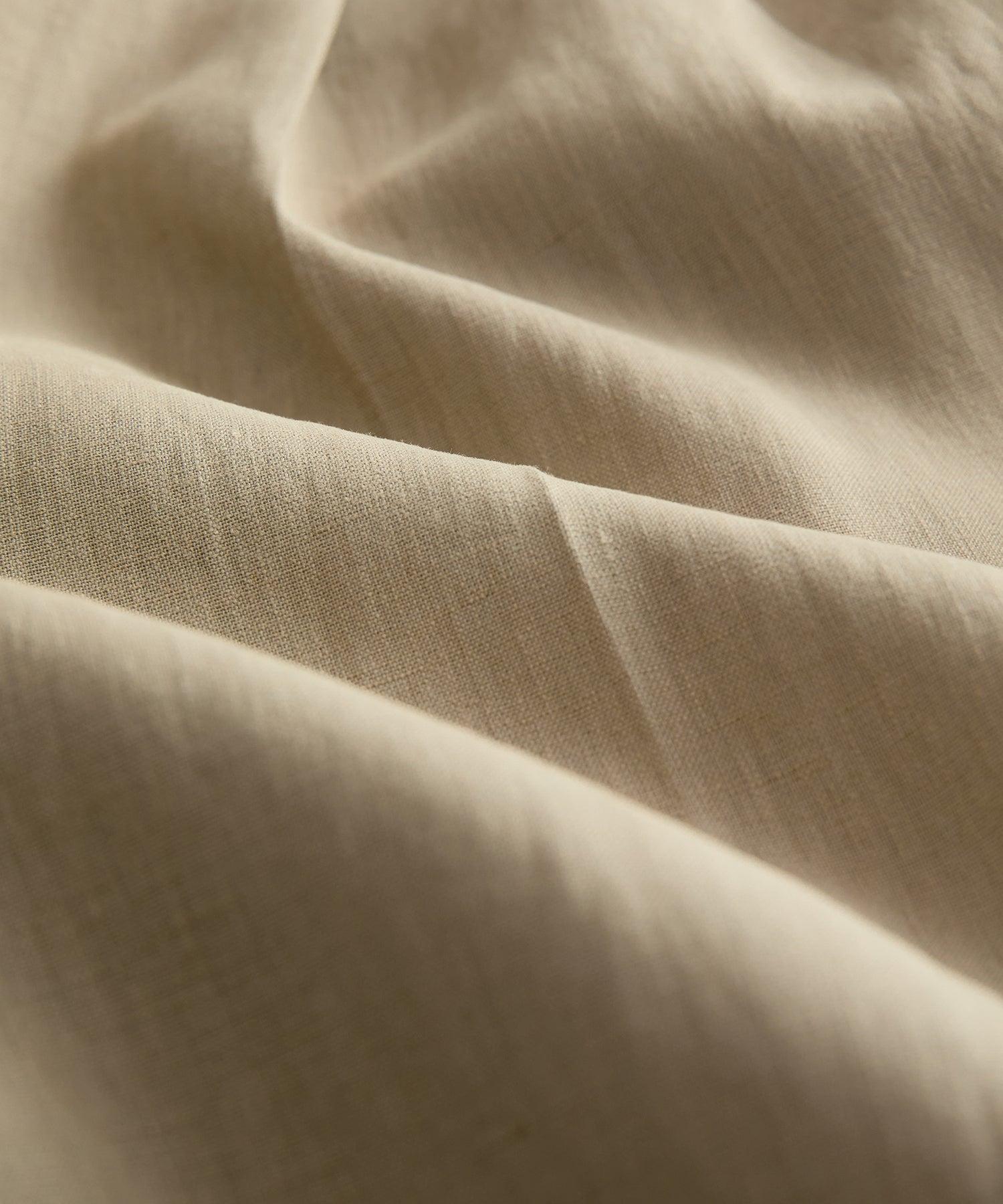 Relaxed Italian Sueded Linen Tuxedo Trouser Product Image