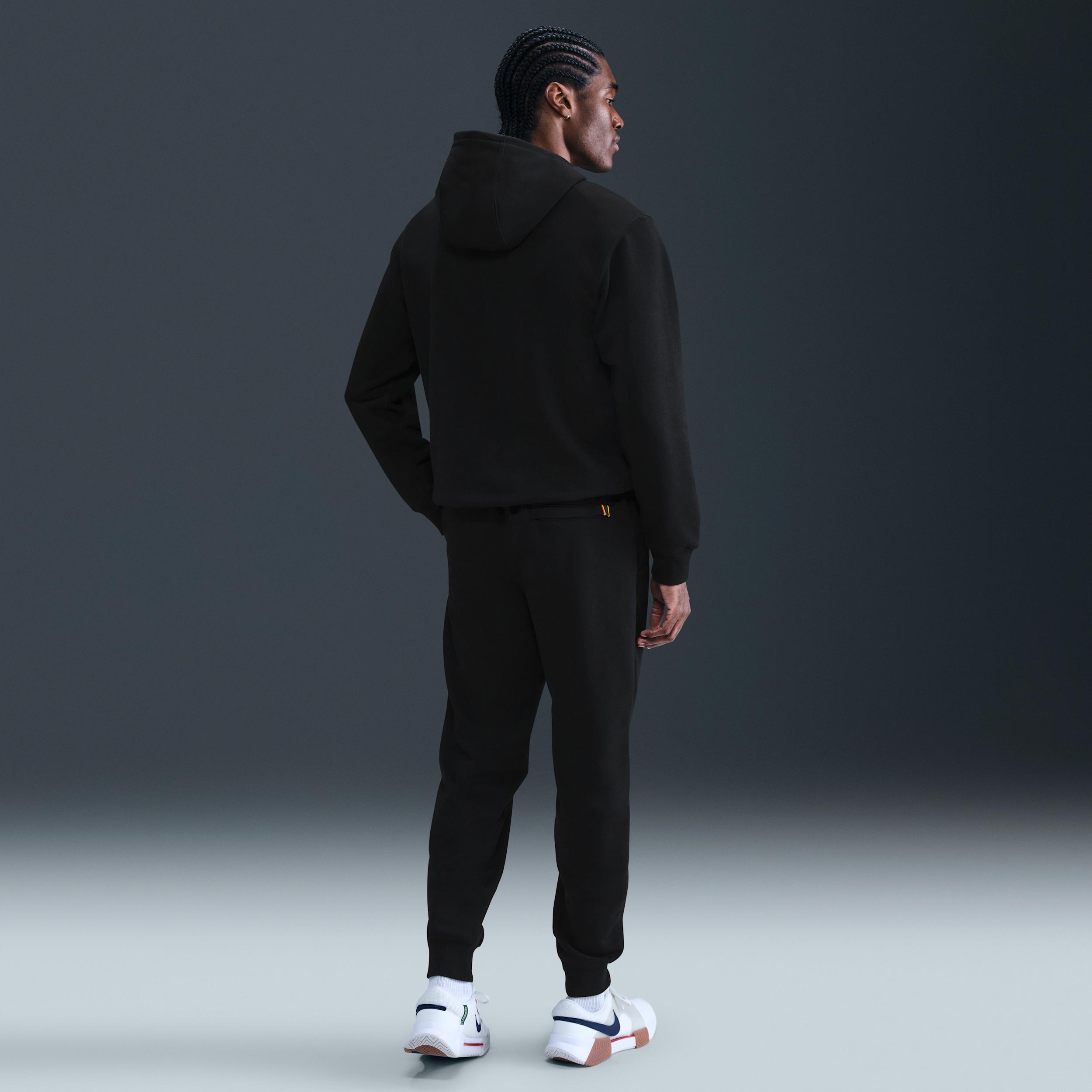 Nike Mens Court Heritage Dri-FIT Fleece Tennis Jogger Pants | HM6766-010 Product Image