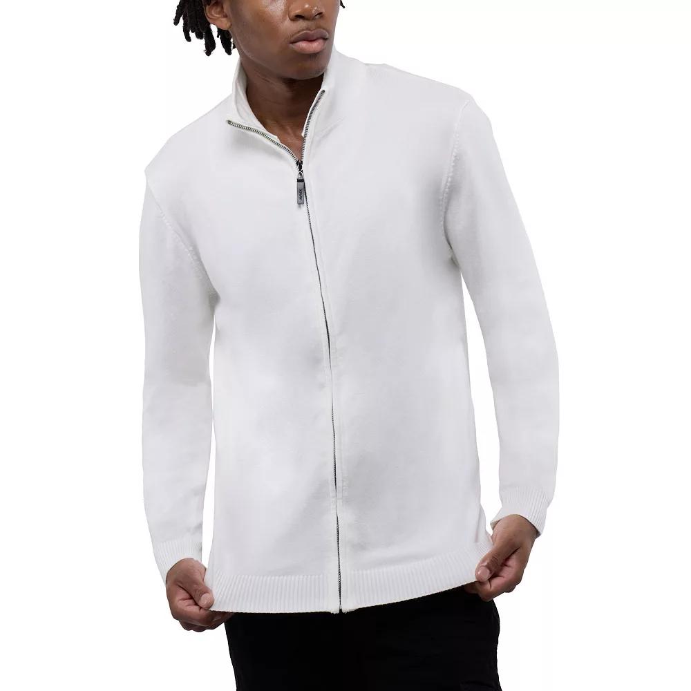 Men's Xray Full Zip Mockneck Sweater,  Product Image