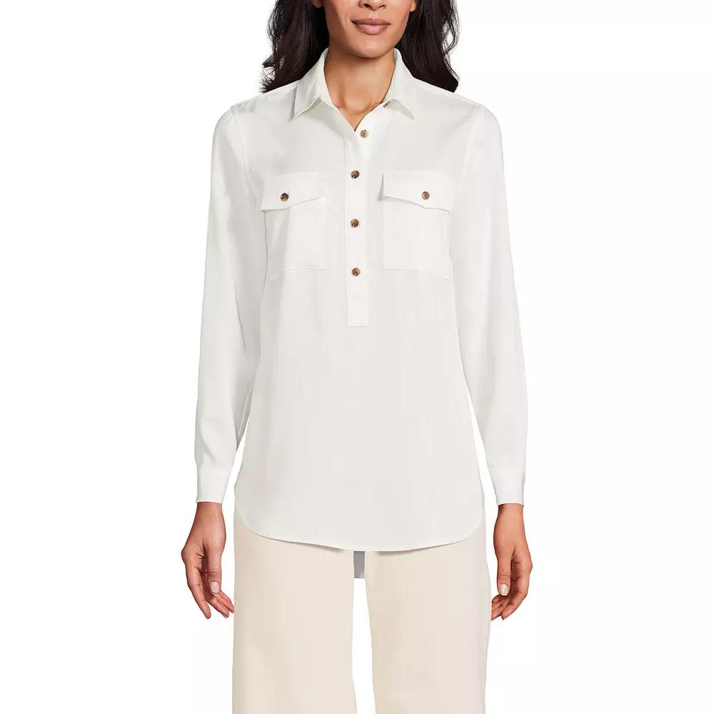 Women's Lands End Popover Top,  Product Image