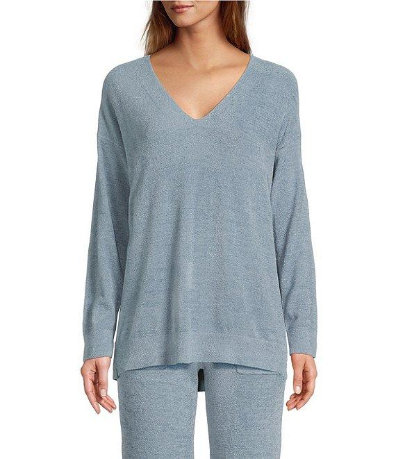 Barefoot Dreams CozyChic Ultra Lite® V Neck Hi-Low Coordinating Pullover Product Image