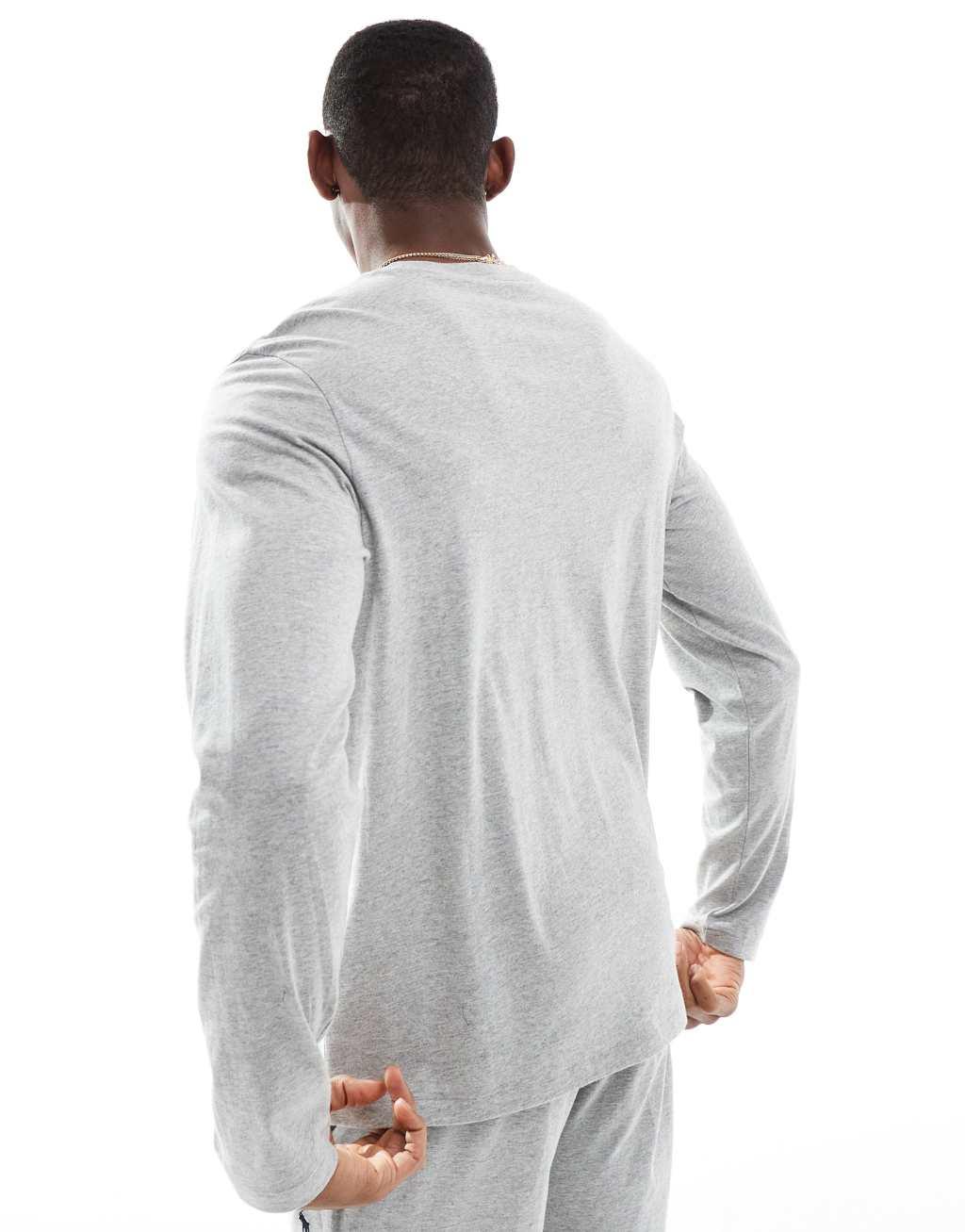 Polo Ralph Lauren lounge t-shirt in gray Product Image