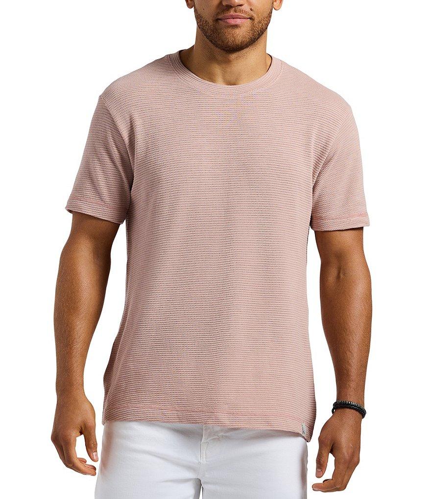 Buffalo David Bitton Karlton Textured Knit Crewneck T-Shirt Product Image