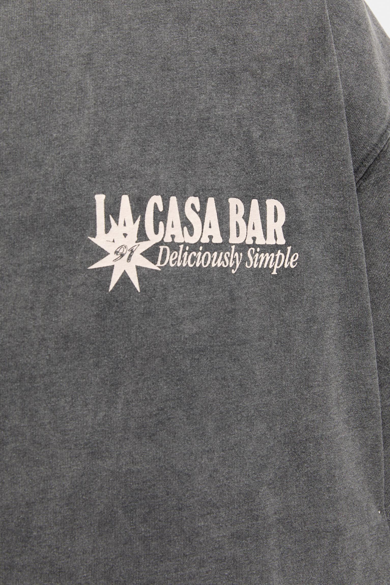 Gray napkin graphic T-shirt Product Image