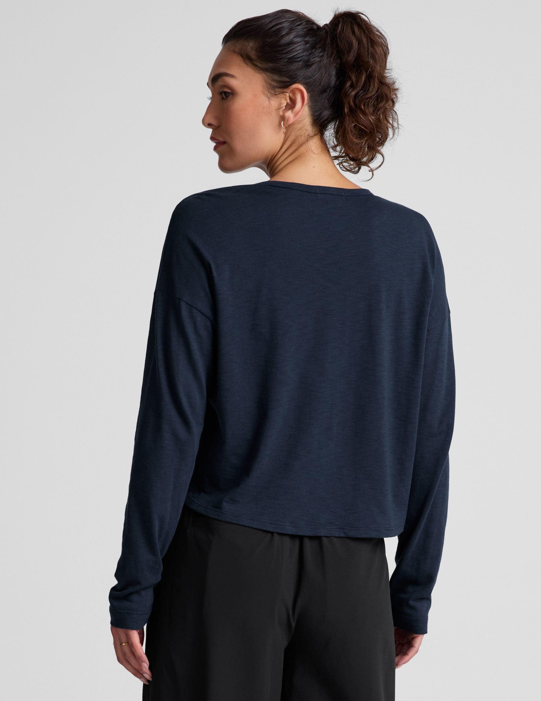 Signature High Low Long Sleeve Top Product Image