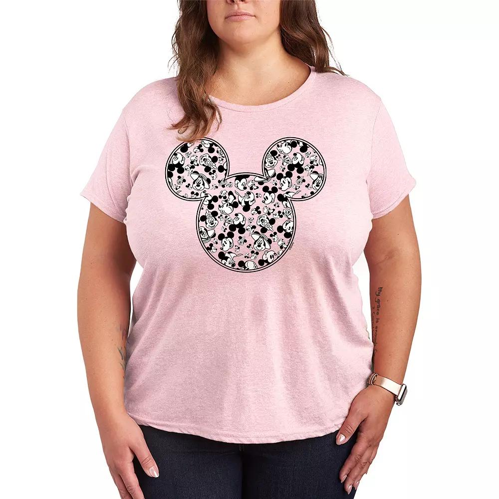 Disney's Mickey Mouse Plus Meta Graphic Tee, Women's,  Product Image