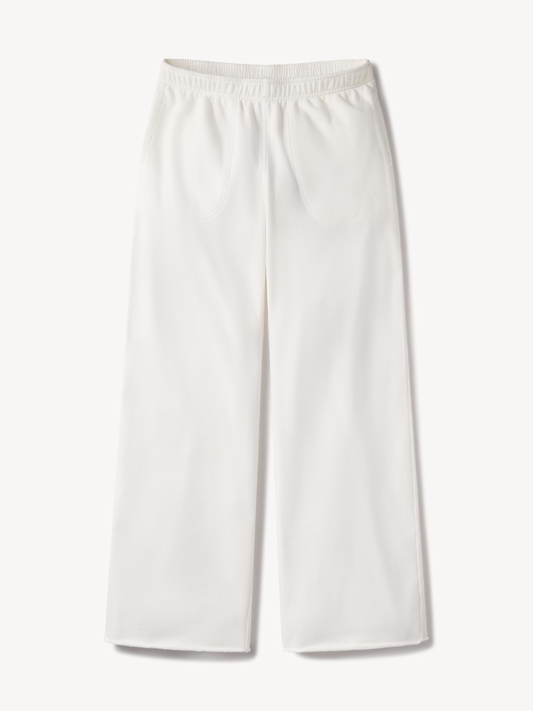 Natural Tropez Terry Cloth Wide Leg Pant Product Image