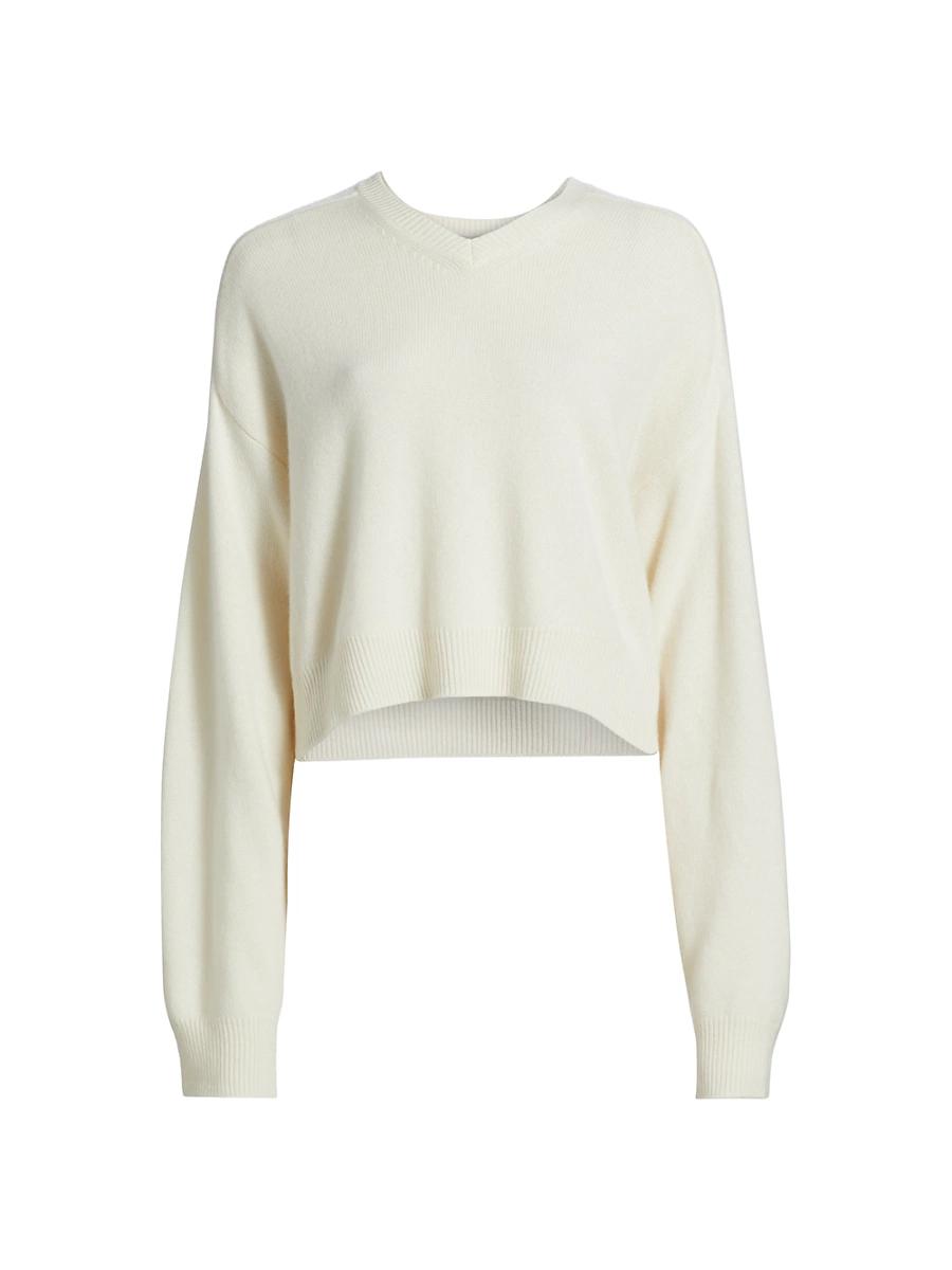 Womens Anzor Cashmere V-Neck Sweater Product Image
