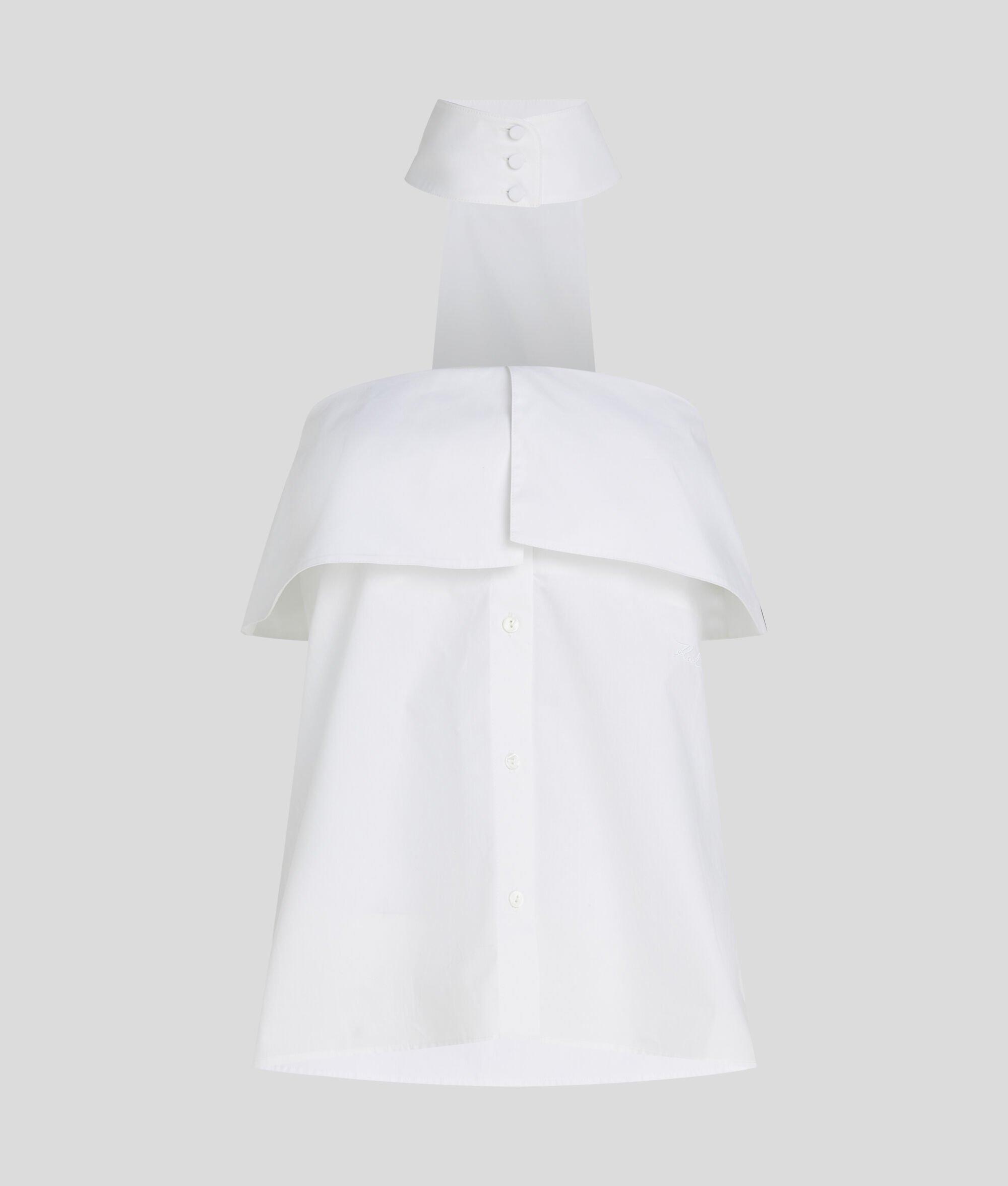 STRAPLESS POPLIN SHIRT Product Image