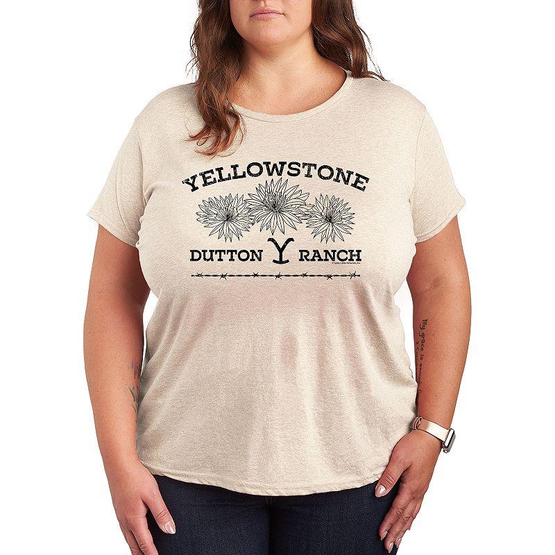 Plus Yellowstone Wildflowers Graphic Tee, Women's,  Product Image