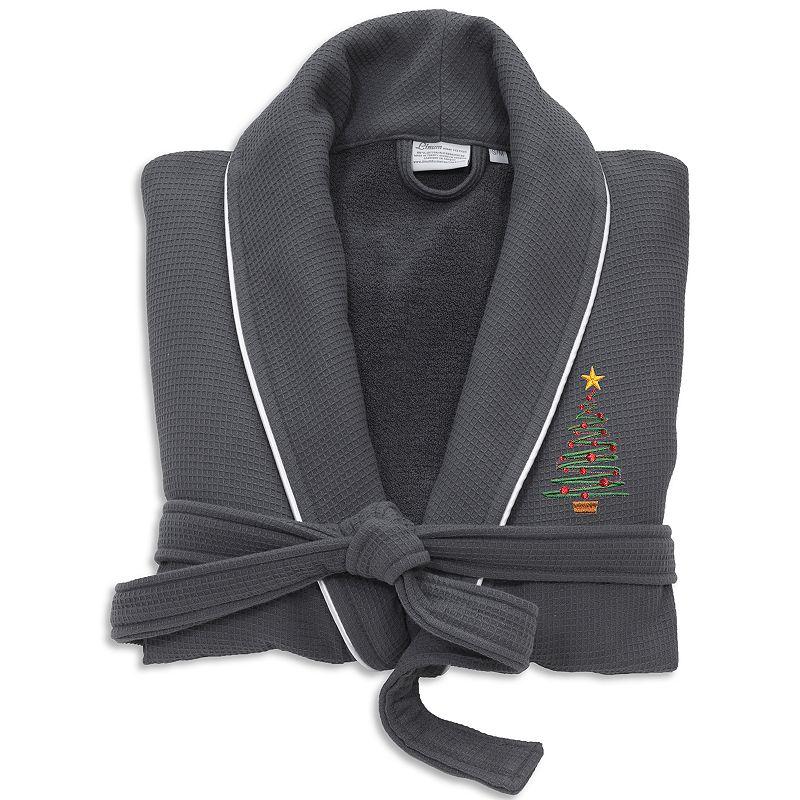Linum Home Textiles Turkish Cotton Personalized Waffle Terry Bathrobe, Adult Unisex,  Product Image