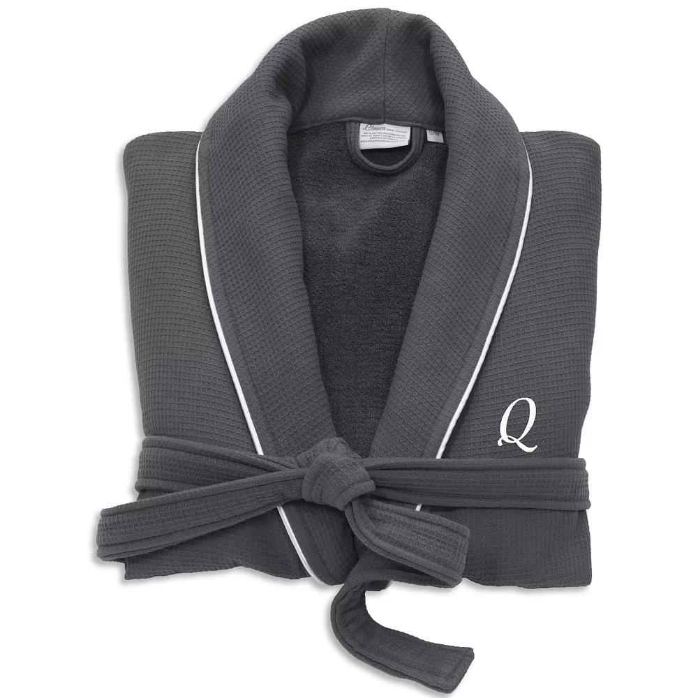 Linum Home Textiles Turkish Cotton Personalized Waffle Terry Bathrobe, Adult Unisex,  Product Image