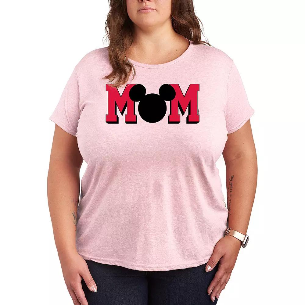 Disney's Mickey Mouse Plus Mom Graphic Tee, Women's,  Product Image