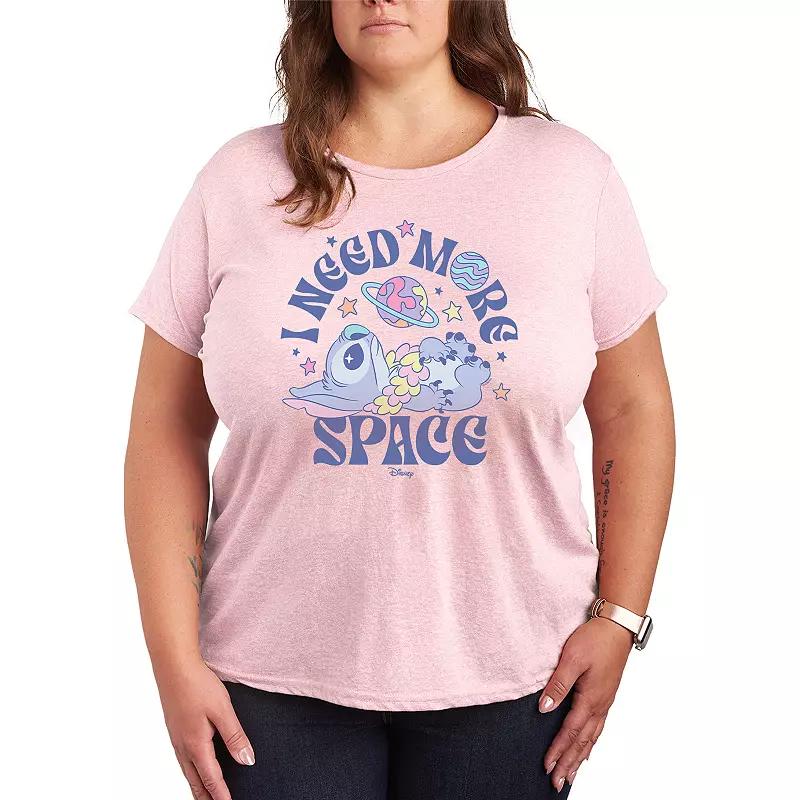 Disney's Lilo & Stitch Plus Need More Space Graphic Tee, Women's,  Product Image