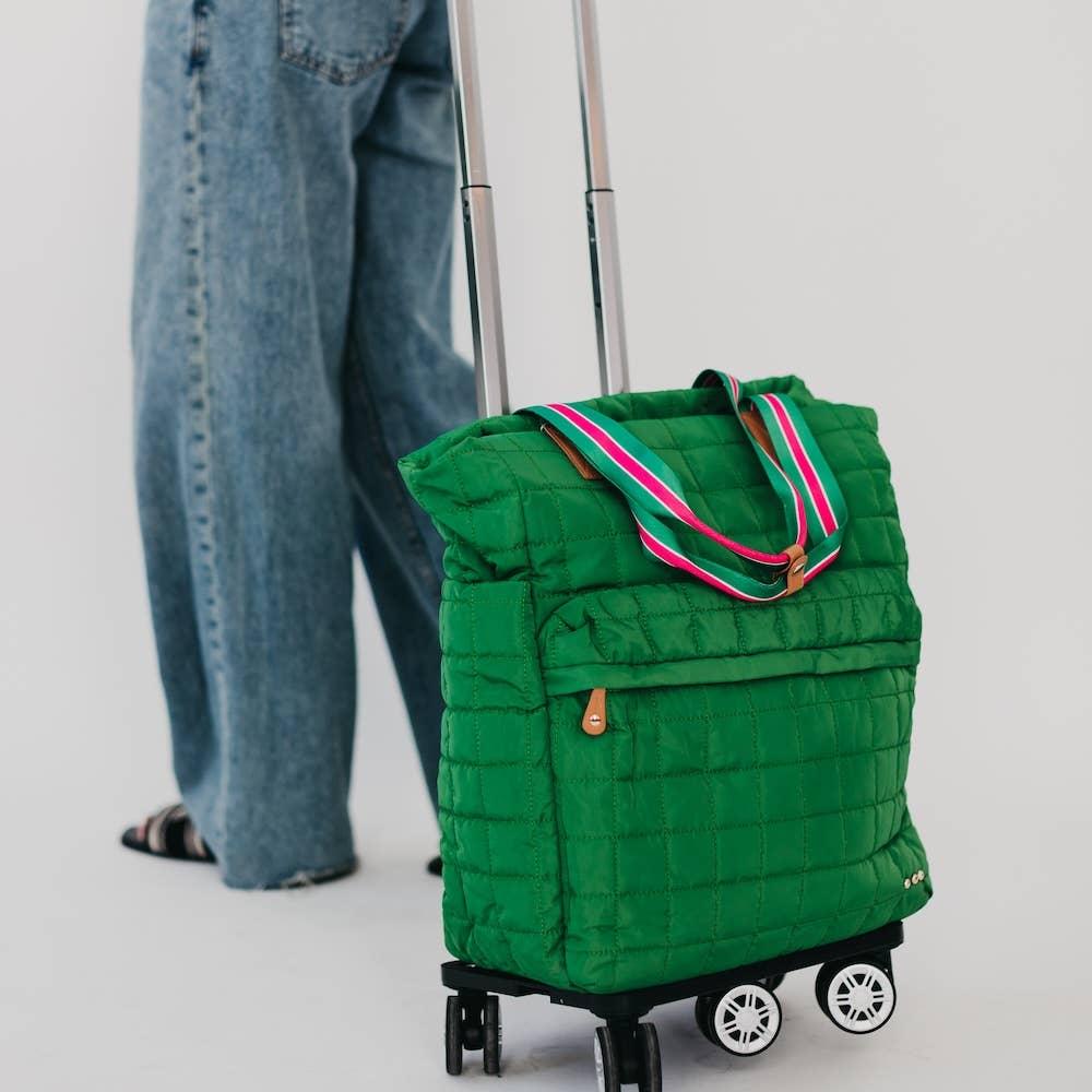 Tenley Quilted Tote Roller Bag (Multiple Color Options) Product Image