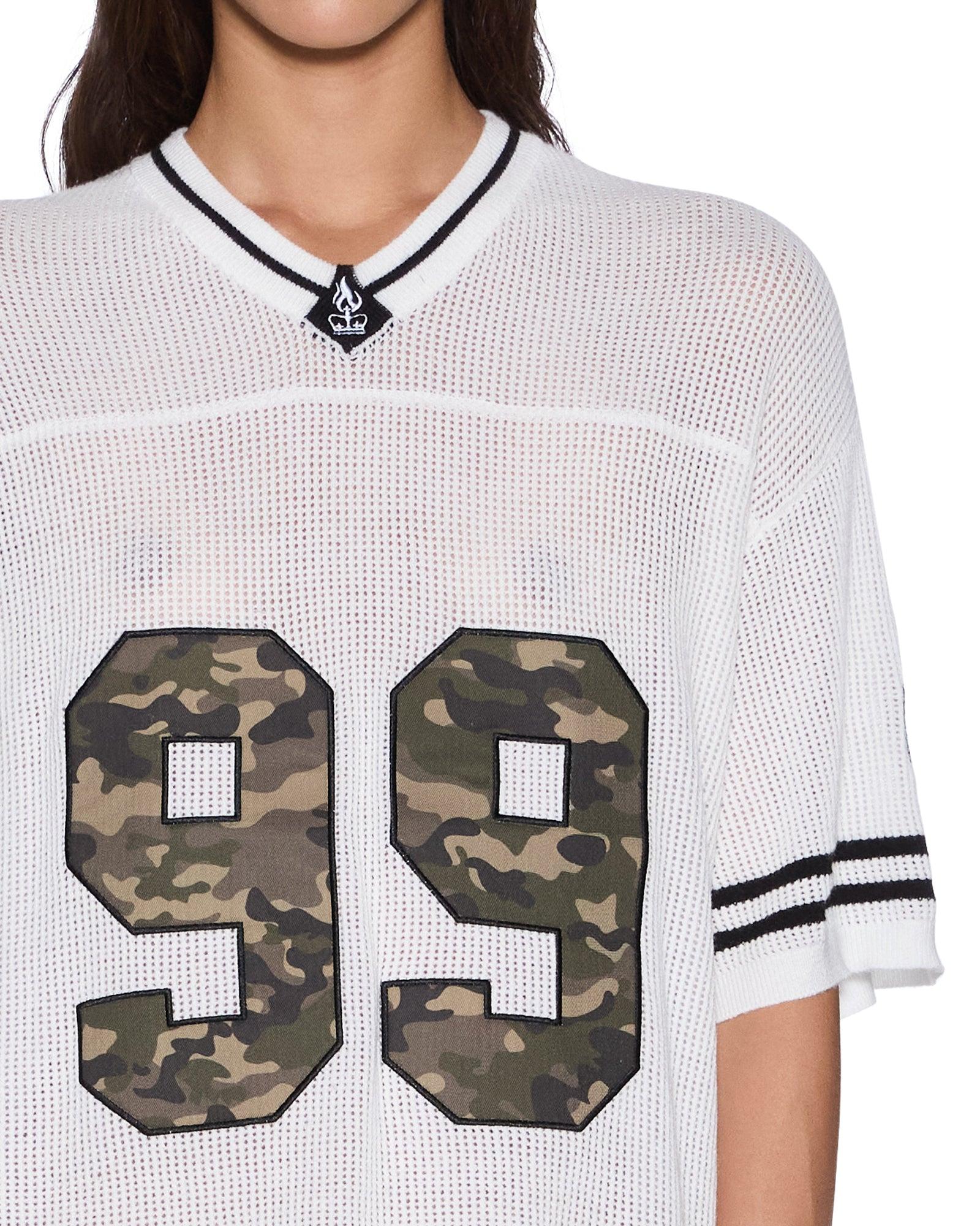 DERBY BOYFRIEND SS JERSEY CAMO SHELL Female Product Image