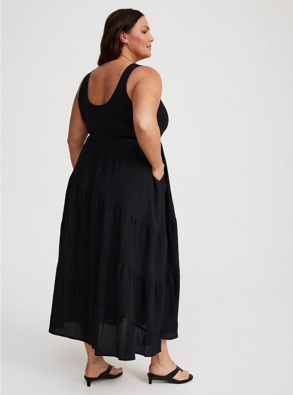 Maxi Asymmetrical-Tiers Dress Product Image