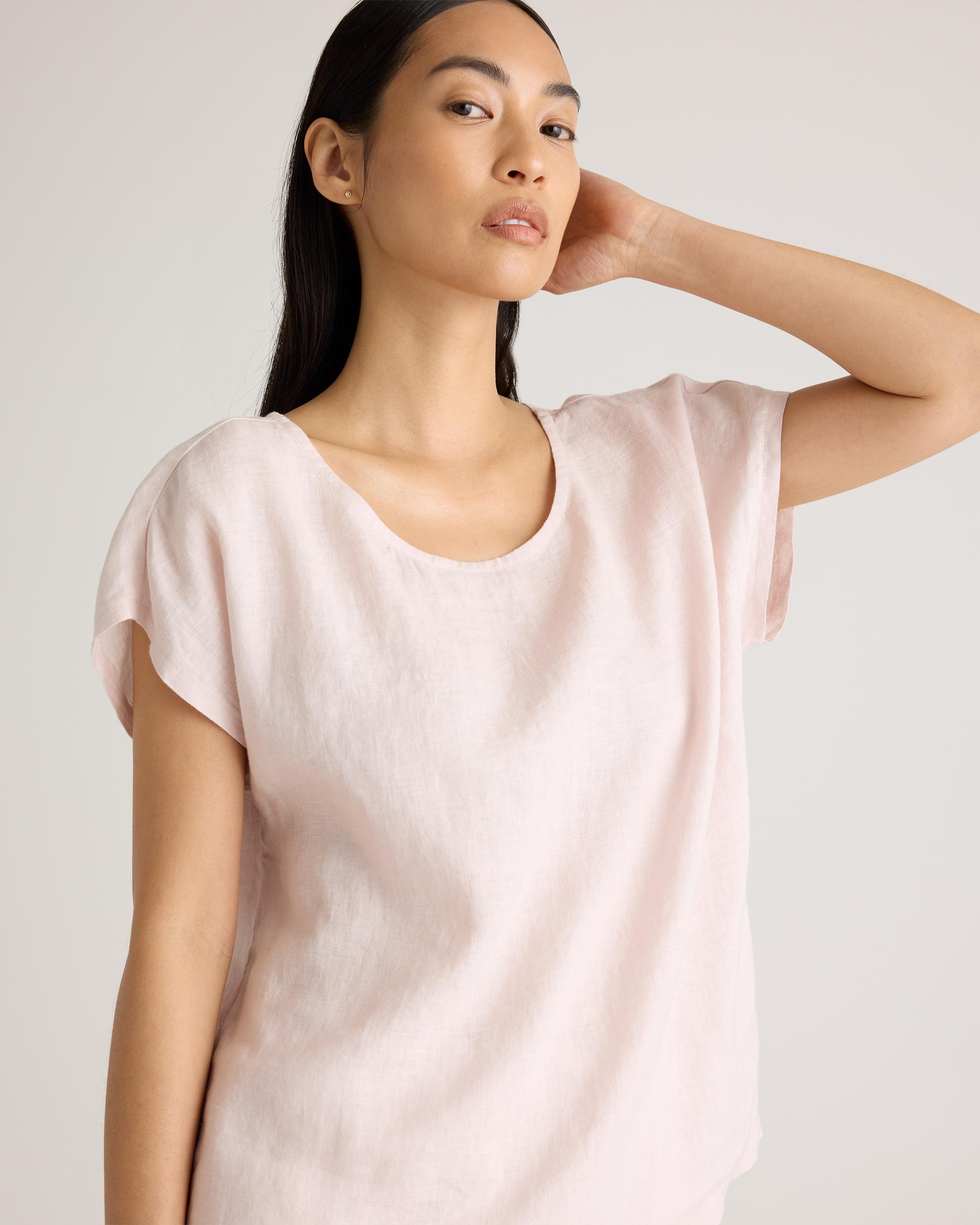 Quince | Women's 100% European Linen Pajama Set Product Image