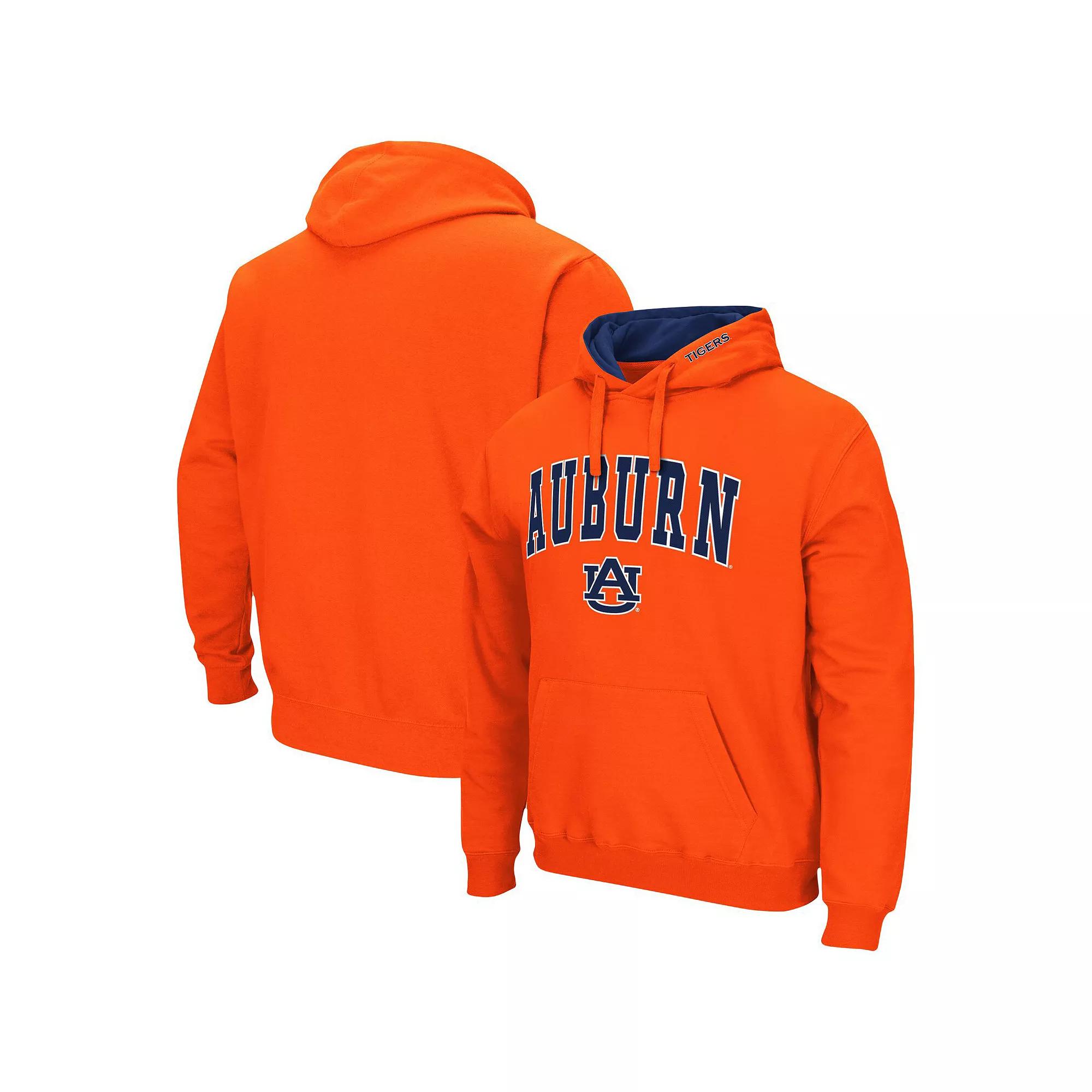Men's Colosseum Orange Auburn Tigers Arch & Logo 3.0 Pullover Hoodie,  Product Image