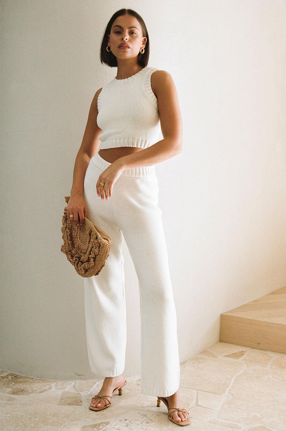 Yukio Pants - White Product Image