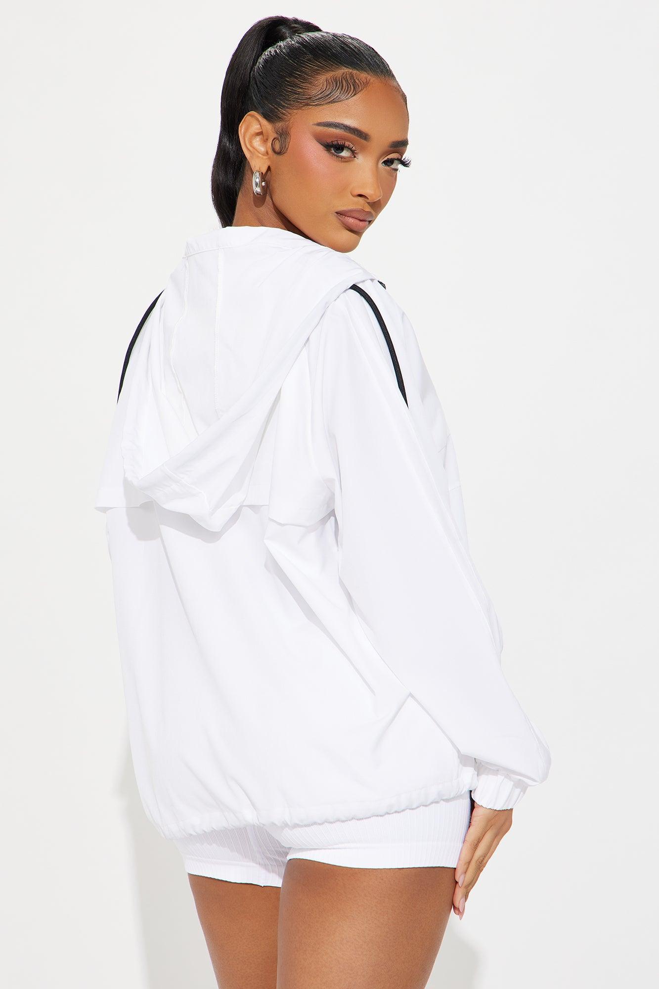 Playing Doubles Active Jacket - White Product Image
