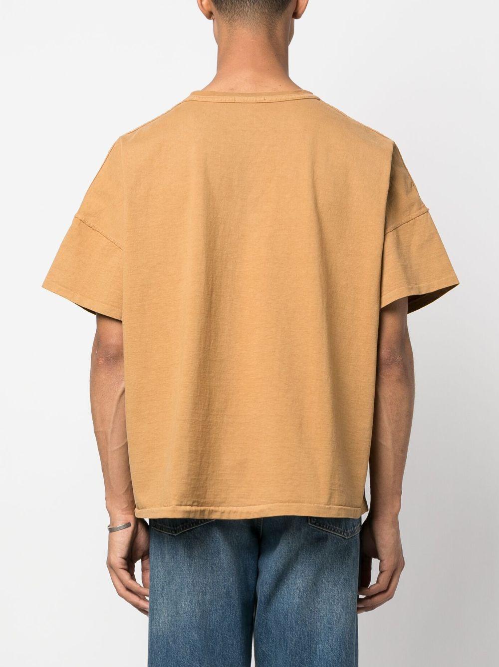 embroidered-logo cotton T-shirt Product Image