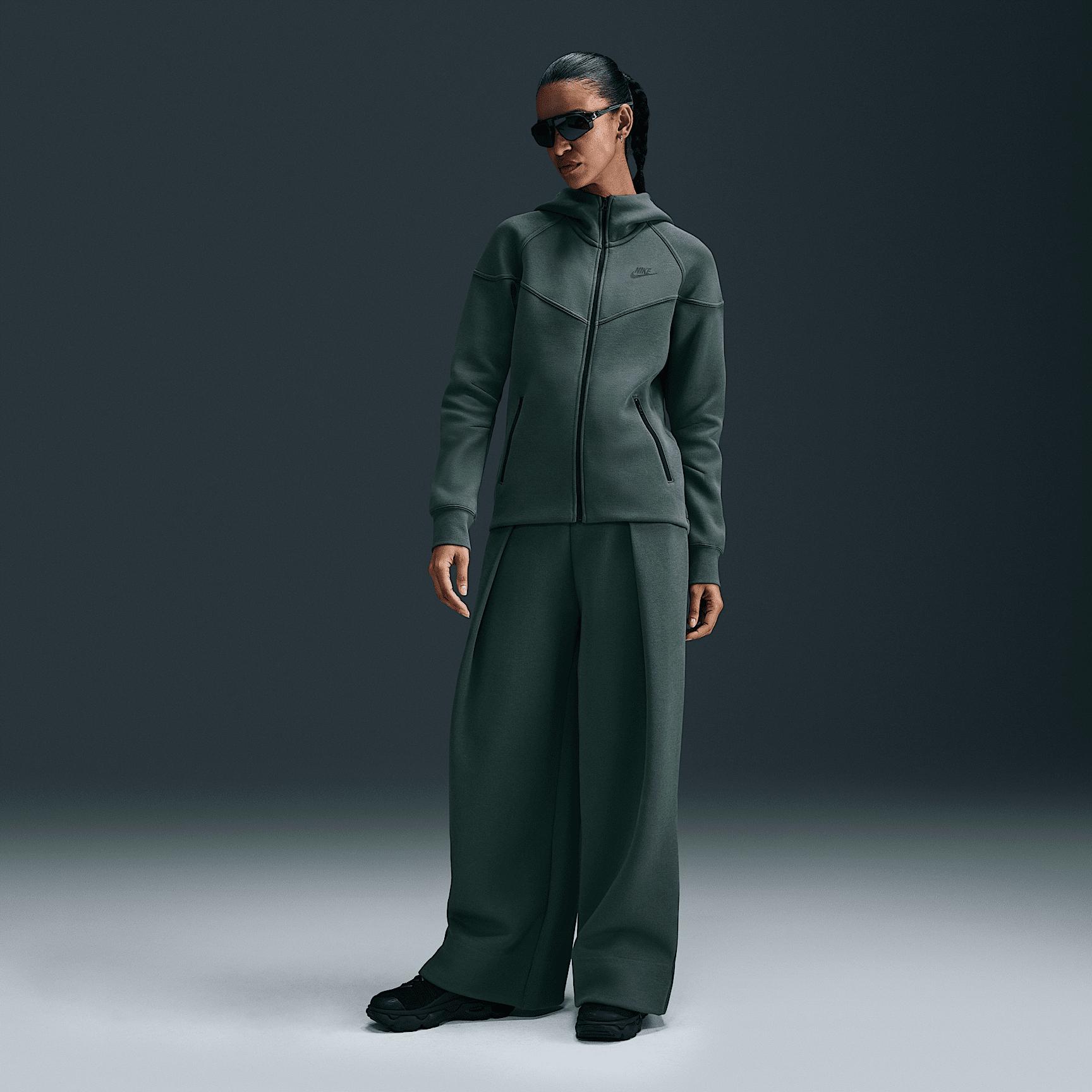 Womens Nike Sportswear Tech Fleece Windrunner Full-Zip Hoodie Product Image